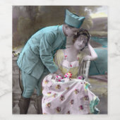 兵士と恋人 ワインラベル (シングルラベル)