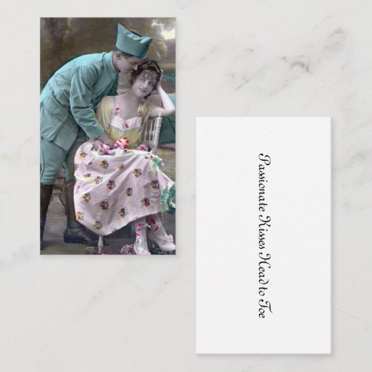 兵士と恋人 名刺 (正面/裏面)