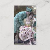 兵士と恋人 名刺 (正面)