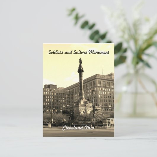 兵士と船乗りクリーブランドOHはがき ポストカード (スタンド正面)