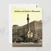 兵士と船乗りクリーブランドOHはがき ポストカード (正面/裏面)