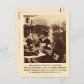 兵士のために編む第1次世界大戦 ポストカード (正面/裏面)