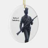 兵士のオーナメントゲティスバーグの戦い セラミックオーナメント (右)