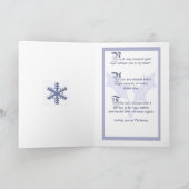 兵士のクリスマスの天恵 シーズンカード (内部)