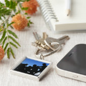 兵士のシルエット キーホルダー (側面)