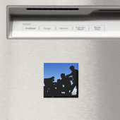 兵士のシルエット マグネット (インサイチュ (食洗機))