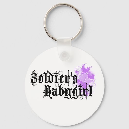 兵士のベビーガール キーホルダー (正面)