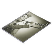 兵士のユニフォームの女性 ノートブック (左側)