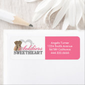 兵士の恋人 ラベル (インサイチュ)