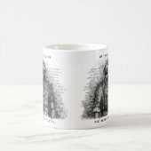 兵士の戦士-宣誓は背景色をカスタマイズ コーヒーマグカップ (中央)