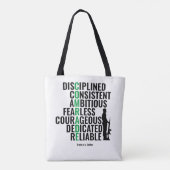 兵士の特徴 トートバッグ (裏面)