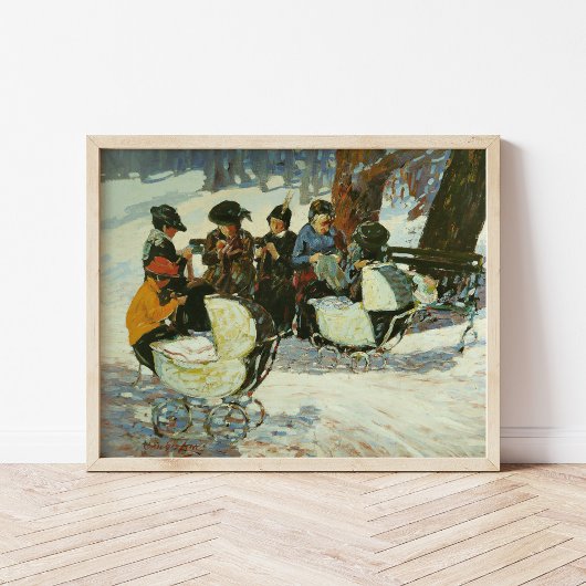 兵士の編み物 | ジョージ・ルークス ポスター