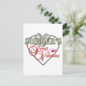 兵士の菓子のバレンタイン シーズンポストカード (スタンド正面)
