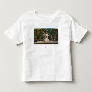 兵士の記念碑の眺め トドラーTシャツ