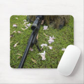 兵士はスナイパーの戦術を実践する マウスパッド (マウス)