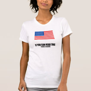 兵士を感謝していして下さい Tシャツ