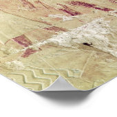 兵士を描いたレリーフ、 浮き彫り ポスター (角)