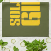 兵士ガール キッチンタオル (折り畳み)