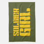 兵士ガール キッチンタオル (縦)