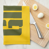 兵士ガール キッチンタオル (四つ折り)