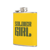 兵士ガール フラスク (左)