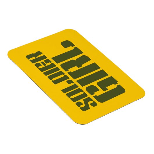 兵士ガール マグネット (右側)