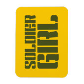 兵士ガール マグネット (縦)