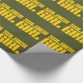 兵士ガール ラッピングペーパー (角)