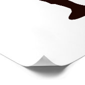 兵士シルエット ポスター (角)