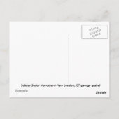 兵士セーラーマネメント ポストカード (裏面)