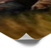 兵士モダンAIデジタルアートポスター#03 ポスター (角)