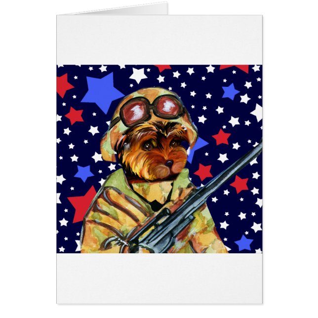 兵士ヨークシャーテリアポー (正面)