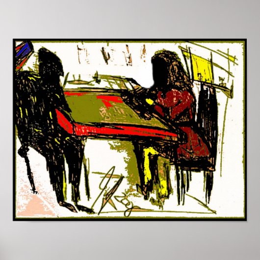 兵士学校の女 ポスター (正面)