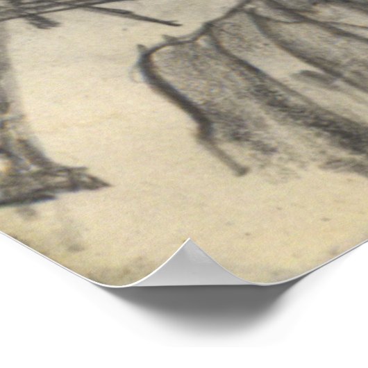 兵士歩くとMG ポスター (角)