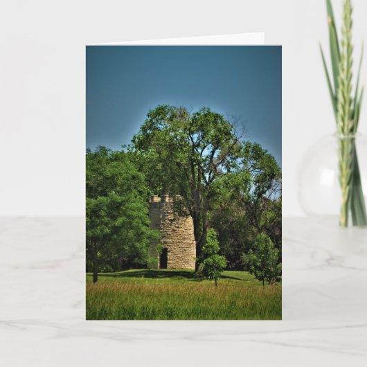 「兵士記念公園」イースターカード カード (正面)