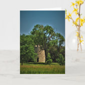 「兵士記念公園」イースターカード カード (黄色い花)