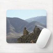 兵士走通信機 マウスパッド (マウス)