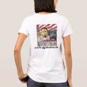 兵士音楽(ACU SGTのロゴ)女性 Tシャツ (裏面)