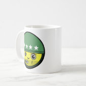 兵士顔コーヒーマグ コーヒーマグカップ (正面左)