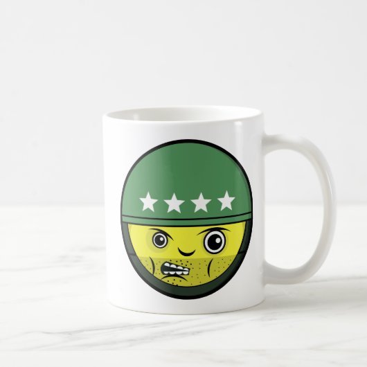 兵士顔コーヒーマグ コーヒーマグカップ (右)