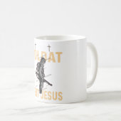 兵士2この兵士はイエスが好き コーヒーマグカップ (正面右)