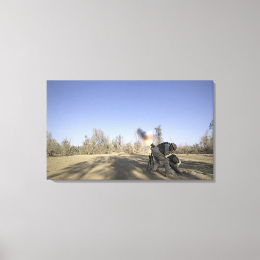 兵士2 キャンバスプリント (正面)
