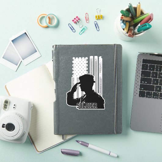 兵士 シール (iPadカバー)