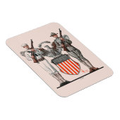 兵士、セーラー、アメリカの盾 マグネット (右側)