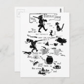 兵士、ネコ、ネズミのリバスの詩 ポストカード (正面/裏面)