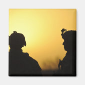 兵士 マグネット (正面)