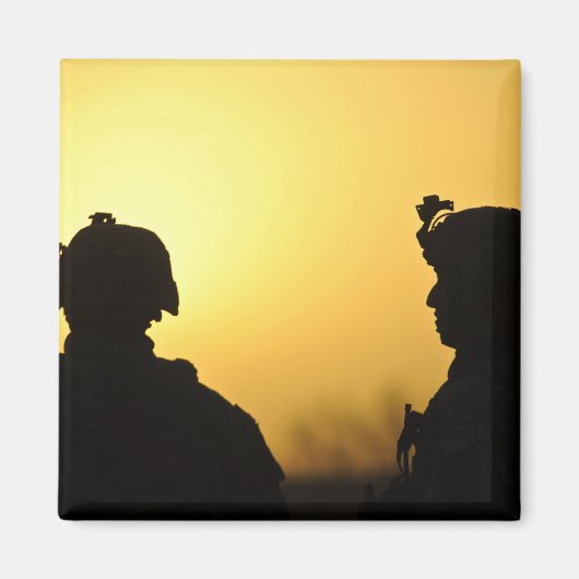 兵士 マグネット (正面)