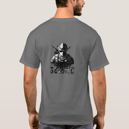 兵士 Tシャツ (裏面)