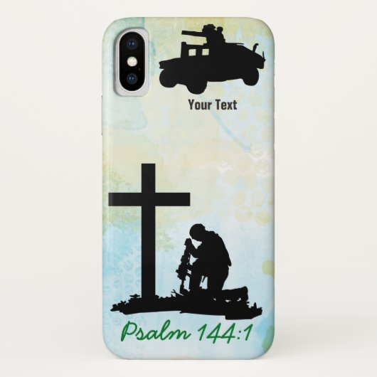 兵士iPhone Xケースの追加 Case-Mate iPhoneケース (裏面)
