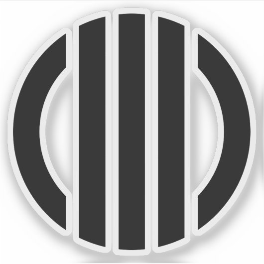 兵庫県兵庫市加古川の紋章 シール (正面)